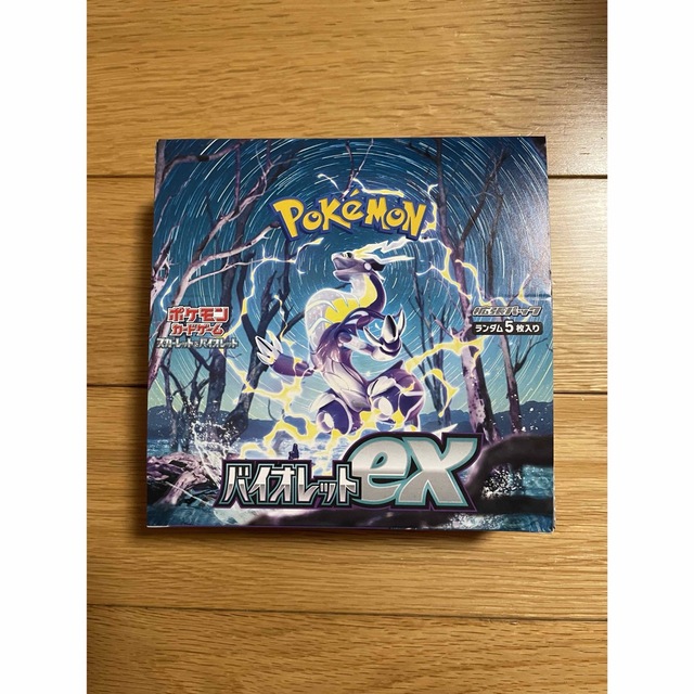 即納 ポケモンカード バイオレットex  1BOX シュリンクなしBox/デッキ/パック