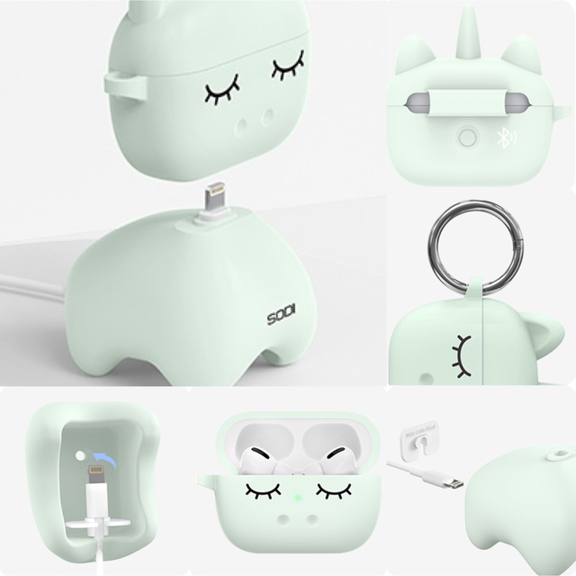 AirPods Pro ケース ユニコーン UNICORN unicorn スマホ/家電/カメラのスマホアクセサリー(ストラップ/イヤホンジャック)の商品写真