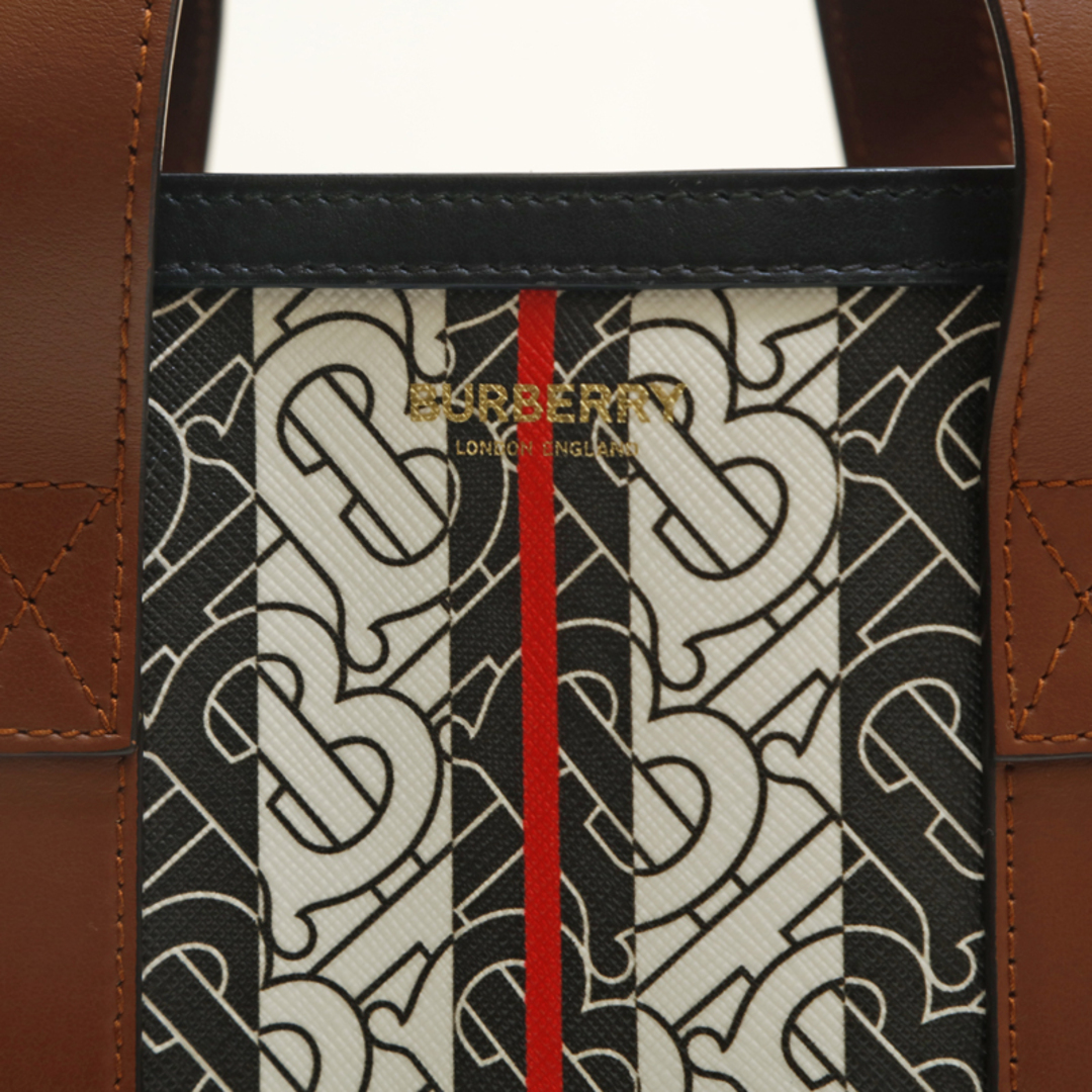 BURBERRY - バーバリー BURBERRY TBモノグラム PVC レザー 2WAY