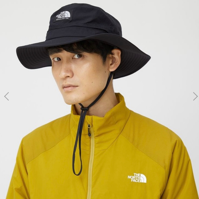 THE NORTH FACE(ザノースフェイス)の新品　ノースフェイス ホライズンハット ブラックNN02336 XL メンズの帽子(ハット)の商品写真