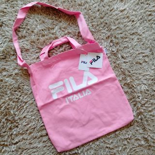 フィラ(FILA)の新品❣️FILA❣️トートショルダーバッグ ピンク(ショルダーバッグ)