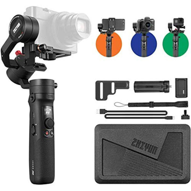 美品 ZHIYUN CRANE M2 ジンバル スタビライザー ミラーレス-