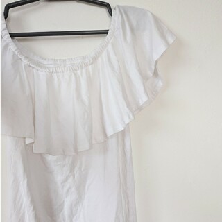 カヒコ(KAHIKO)の白Ｔシャツ　　mermaid line(Tシャツ(半袖/袖なし))