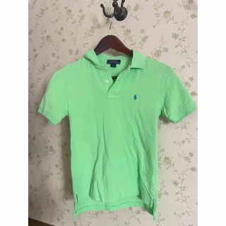 ポロ(POLO（RALPH LAUREN）)のPOLO RALPH LAUREN ポロシャツ ライトグリーン レディース(ポロシャツ)