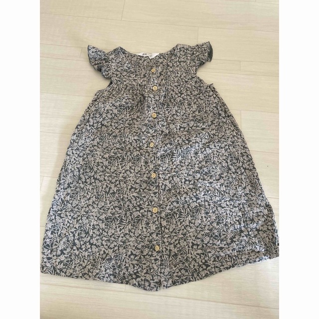 H&M(エイチアンドエム)のH&M コットンワンピース キッズ/ベビー/マタニティのキッズ服女の子用(90cm~)(ワンピース)の商品写真