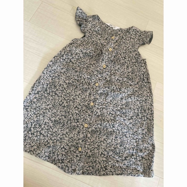 H&M(エイチアンドエム)のH&M コットンワンピース キッズ/ベビー/マタニティのキッズ服女の子用(90cm~)(ワンピース)の商品写真