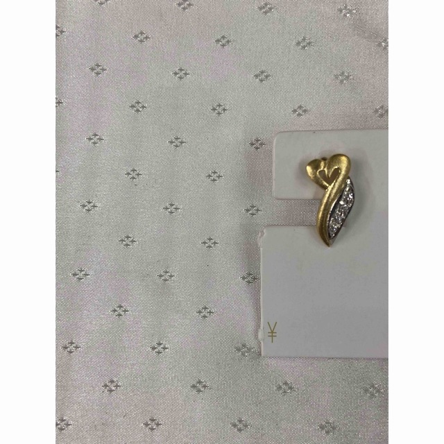 セール! #K18☆PT900☆ダイヤファッションピアス☆USED品(品