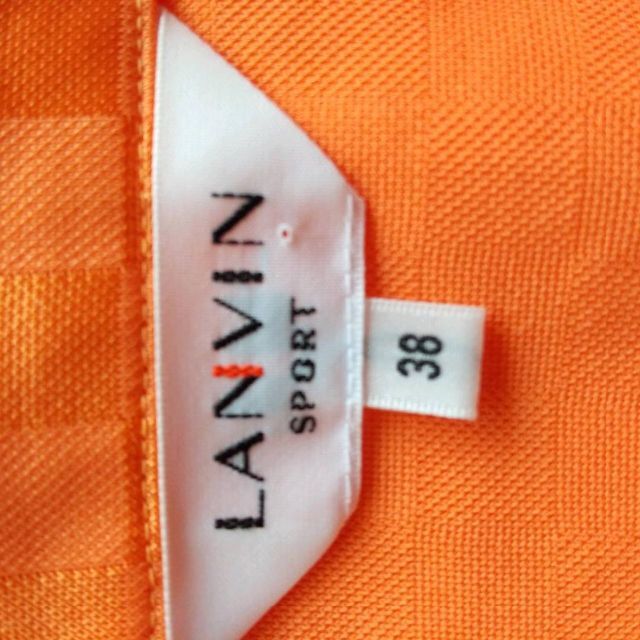 LANVIN(ランバン)のLANVIN　レディース　スポーツ　シャツ　ハーフジップ　38　ゴルフ レディースのトップス(Tシャツ(長袖/七分))の商品写真
