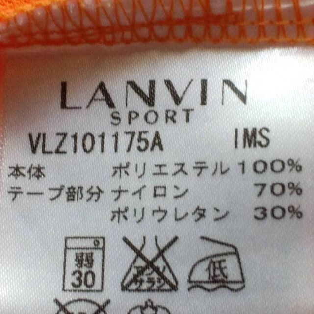 LANVIN(ランバン)のLANVIN　レディース　スポーツ　シャツ　ハーフジップ　38　ゴルフ レディースのトップス(Tシャツ(長袖/七分))の商品写真