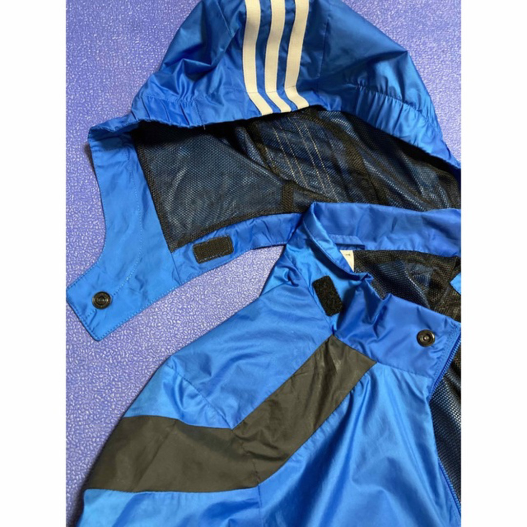 adidas(アディダス)のadidas ウインドジャケット　140 キッズ/ベビー/マタニティのキッズ服男の子用(90cm~)(ジャケット/上着)の商品写真