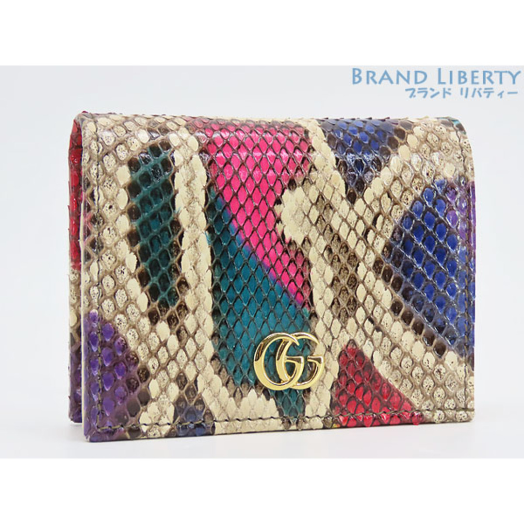 Gucci - レア未使用グッチGGマーモントパイソンカードケース