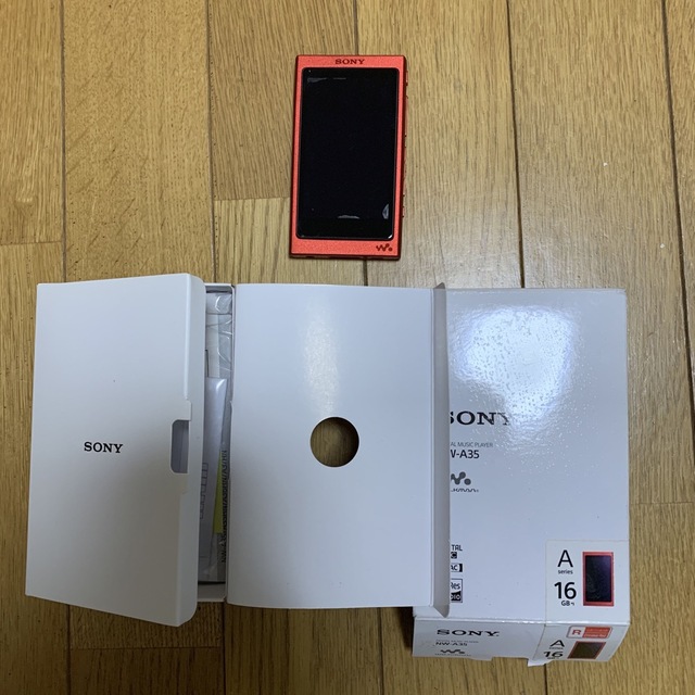 SONY  ウォークマン Aシリーズ NW-A35(R) 2