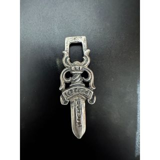 クロムハーツ(Chrome Hearts)のChrome Hearts クロムハーツ　タガー　トップ　シルバー　ネックレス(ネックレス)