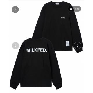 ミルクフェド(MILKFED.)のミルクフェド   tシャツ (Tシャツ(長袖/七分))