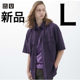 ユニクロ(UNIQLO)のUNIQLO Ｕ　オーバーサイズワークシャツ　新品(シャツ)