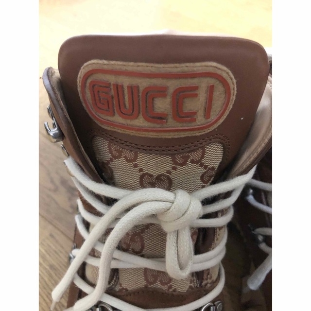 Gucci(グッチ)のGUCCI フラッシュトレック ハイカットレースアップブーツ 【厚底】 メンズの靴/シューズ(ブーツ)の商品写真