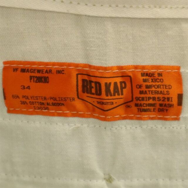 RED KAP(レッドキャップ)のレッドキャップ チノパンツ W34 ベージュ RED KAP メンズ 【中古】  【230529】 メンズのパンツ(ワークパンツ/カーゴパンツ)の商品写真