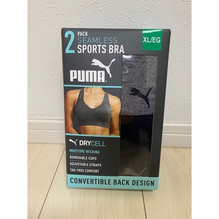 プーマ(PUMA)の新品　PUMA スポーツブラ　XL(トレーニング用品)