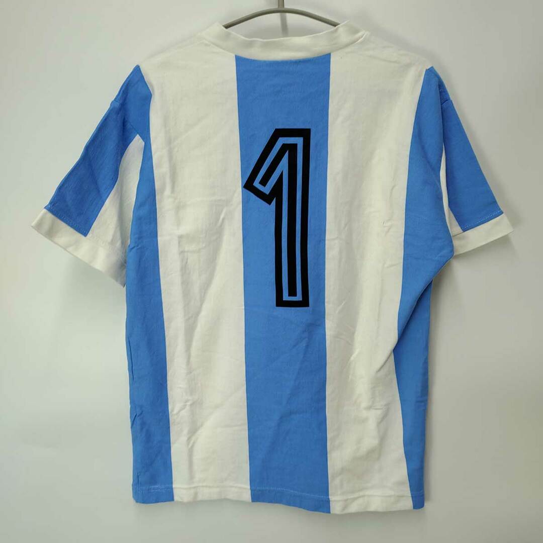 TOFFS サッカー アルゼンチン代表 ユニフォーム 1984 #1 アルミロン S メンズ スポーツ/アウトドアのサッカー/フットサル(ウェア)の商品写真