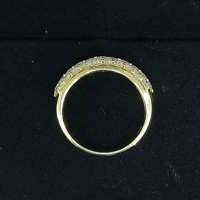 K18✨ダイヤ1.00ct✨パヴェリング✨指細さまは薬指☆指ぽちゃ K18✨ダイヤ1.00ct✨パヴェリング✨指細さまは薬指☆指ぽちゃ