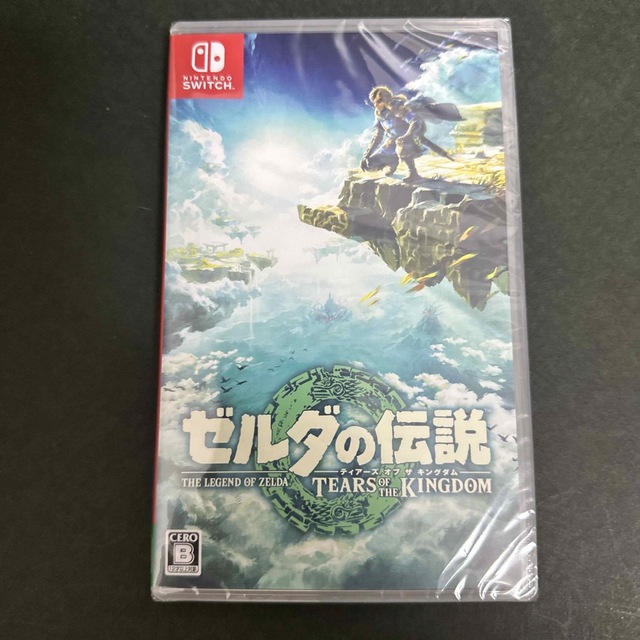 新品未開封　ゼルダの伝説 ティアーズ オブ ザ キングダム　ゲームソフト