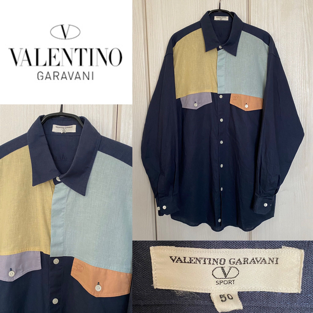 valentino garavani - ヴァレンティノ ガラヴァーニ リネンコットン シャツの通販 by JSBX's shop