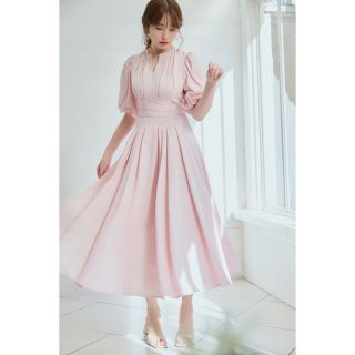 ハーリップトゥ(Her lip to)のFountain Lace Up Bow Dress herlipto(ロングワンピース/マキシワンピース)