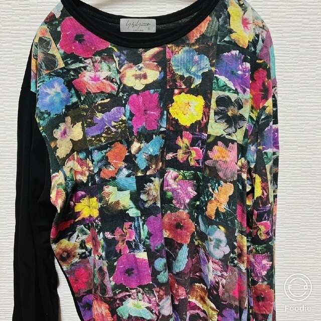 最終値下Yohji Yamamoto ヨウジ 22ss 花図鑑長袖カットソー-