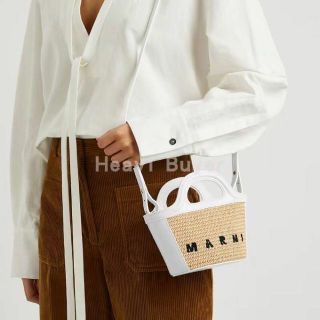 Marni - 値下!!MARNI マルニ カゴバッグ ショルダーバッグ クロス