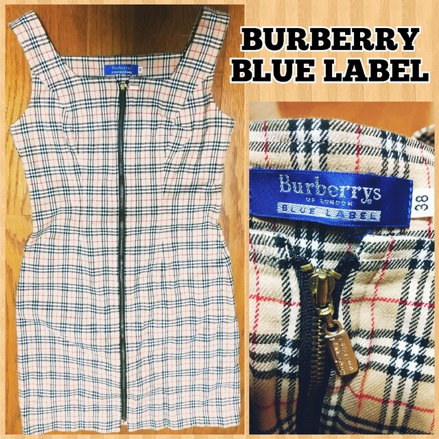 BURBERRY BLUE LABEL(バーバリーブルーレーベル)の☆あっちゃん様専用 バーバリー ブルーレーベル ノバチェック ワンピース レディースのワンピース(ミニワンピース)の商品写真