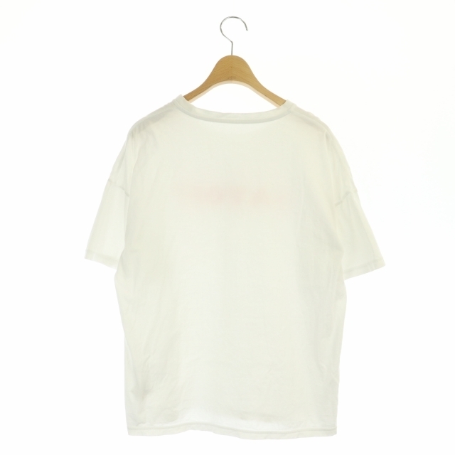 other(アザー)のオブリ Dayoff Tシャツ カットソー 半袖 ロゴ F 白 ホワイト ピンク レディースのトップス(Tシャツ(半袖/袖なし))の商品写真
