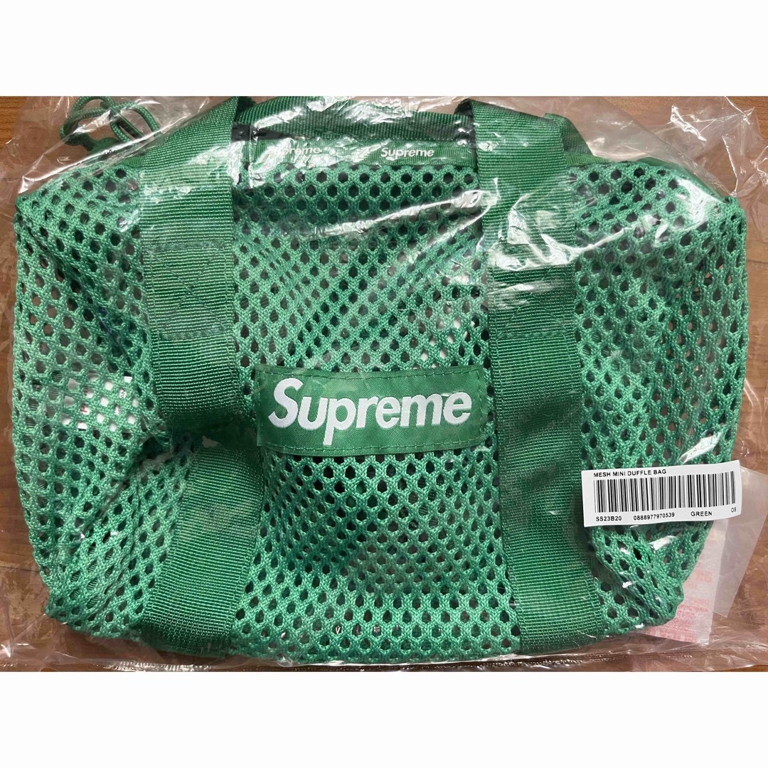 Supreme Mesh Mini Duffle Bag Green