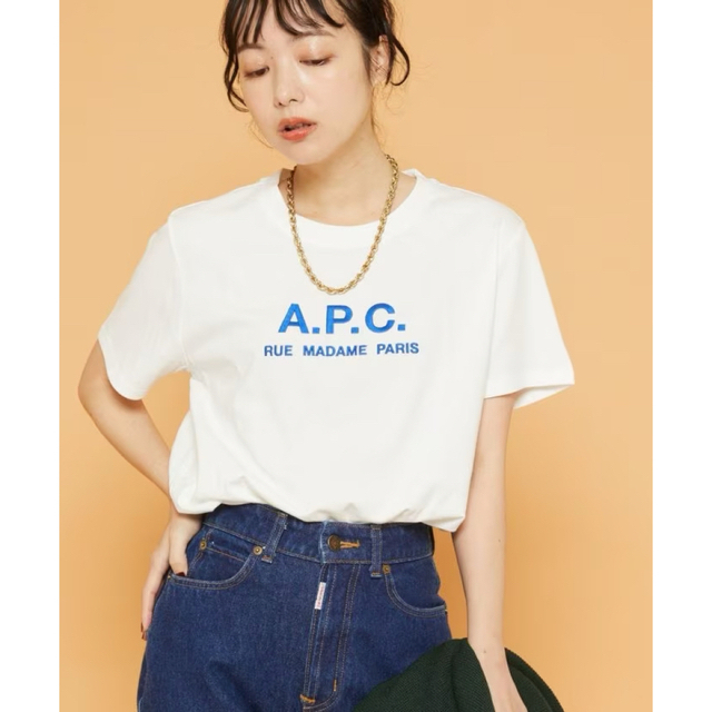 A.P.C(アーペーセー)の★即購入OK★新品未使用★A.P.C. Tシャツ別注RUE MADAME T レディースのトップス(Tシャツ(半袖/袖なし))の商品写真