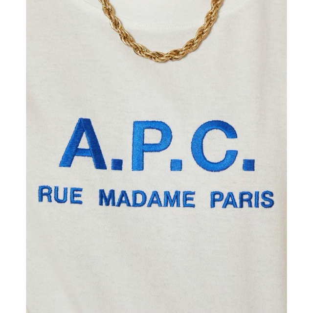 A.P.C(アーペーセー)の★即購入OK★新品未使用★A.P.C. Tシャツ別注RUE MADAME T レディースのトップス(Tシャツ(半袖/袖なし))の商品写真