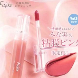 フジコ(Fujiko)の新品未使用　fujiko  ニュアンスラップティント　田中みな実カラー(リップグロス)