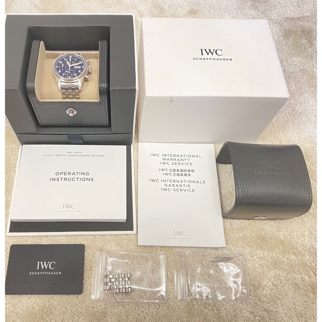 IWC(インターナショナルウォッチカンパニー)のIWC パイロットウォッチ クロノグラフ スピットファイア IW387903 メンズの時計(腕時計(アナログ))の商品写真