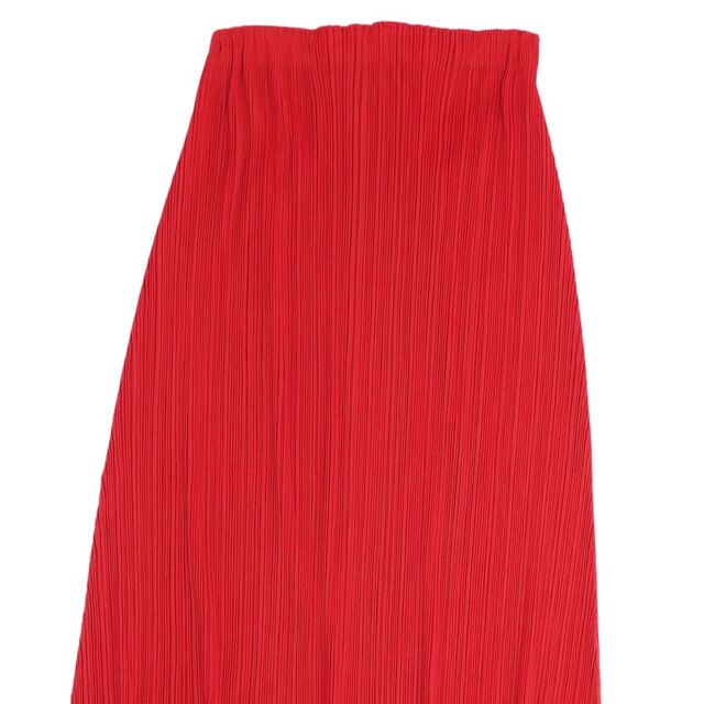 美品 プリーツプリーズ イッセイミヤケ PLEATS PLEASE スカート ロング丈 無地 プリーツ ボトムス レディース 3(L相当) レッド 美品 プリーツプリーズ イッセイミヤケ PLEATS PLEASE スカート ロング丈 無地 プリーツ ボトムス レディース 3(L相当) レッド