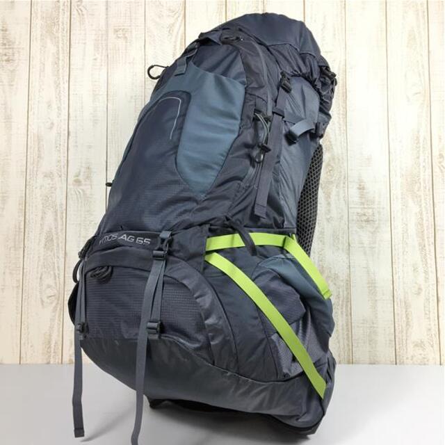 M  オスプレー アトモス アンチグラビティ 65 ATMOS AG 65 バックパック OSPREY OS50181 Abyss Grey グレー系無傷