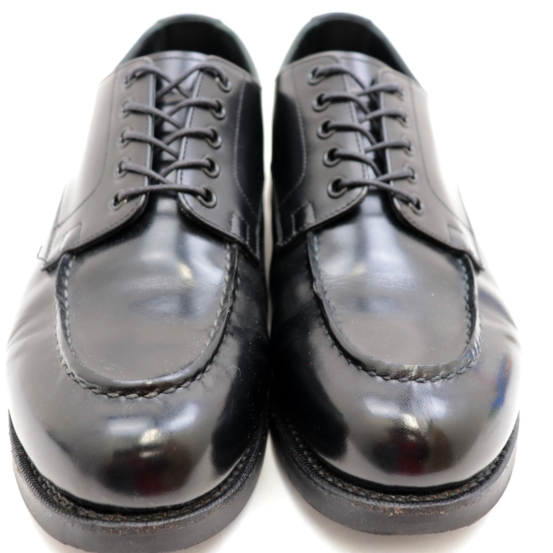 SANYO YAMACHO(サンヨウヤマチョウ)の【クリアランスSALE】美品 三陽山長 YAMACHO MADE Uチップ レザーシューズ メンズ 黒 7.5 メンズの靴/シューズ(ドレス/ビジネス)の商品写真
