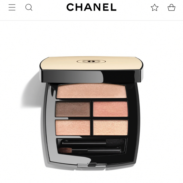 CHANEL アイシャドウ レベージュパレットルガール ウォーム