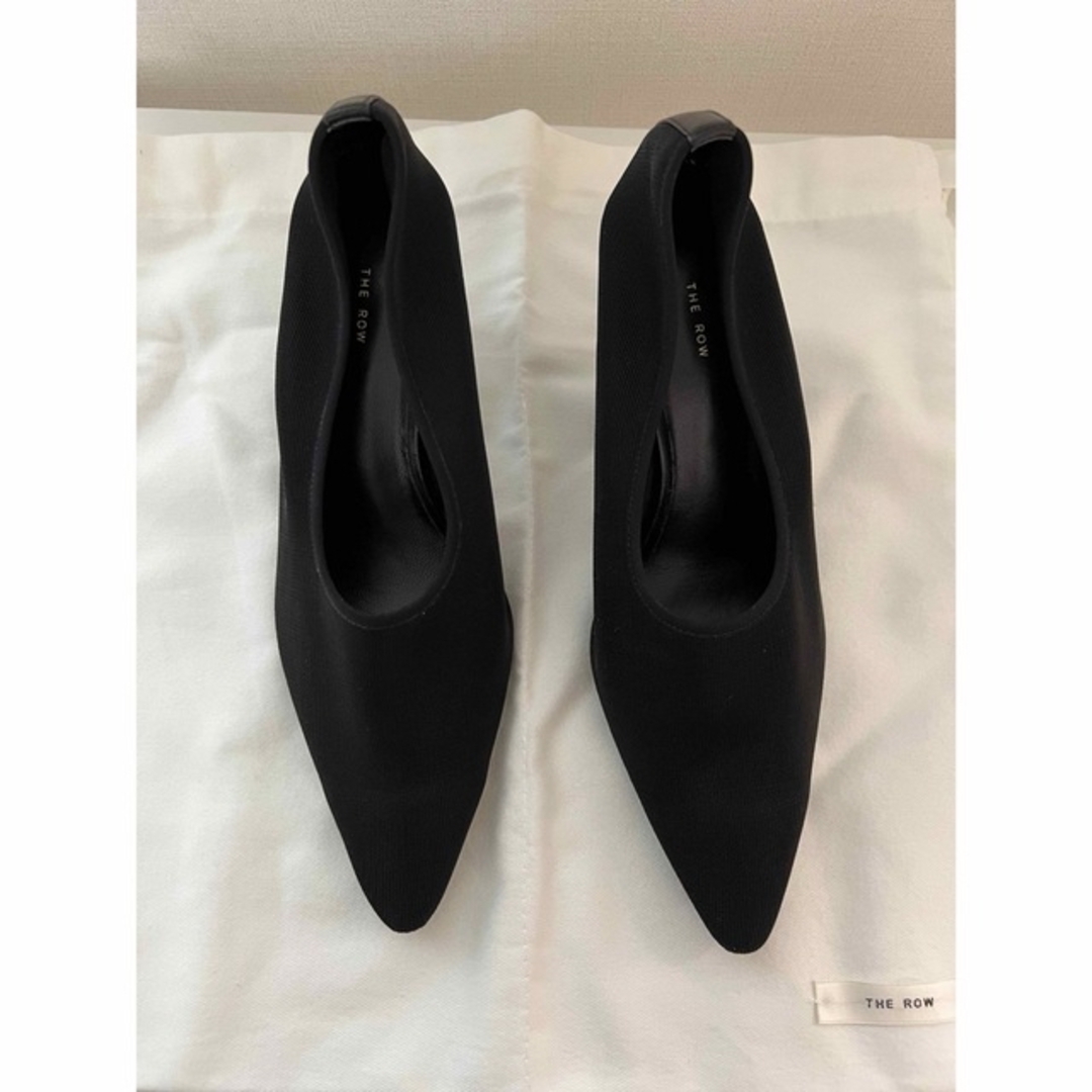 日本製 2ウェイ 【完売品】ザロウThe Row Sock Pump in Nylon 36