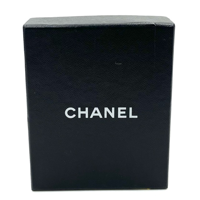 CHANEL シャネル ネックレス ココマーク ココ ハート リボン アクセサリー ゴールド ブラック 黒 2006年 GP    06P レディース 約9.1g【品】約15cm横