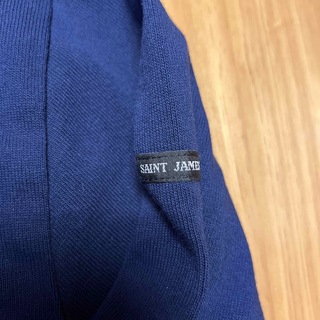 セントジェームス(SAINT JAMES)のSAINT JAMES バスクシャツ　紺　ネイビー　size5(Tシャツ/カットソー(七分/長袖))