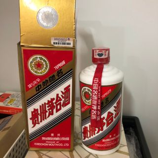 茅台酒　スターラベル　未開封　カートン付き(蒸留酒/スピリッツ)