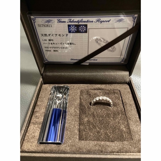 美品　クラシックチェス　1.0ct ハーフエタニティリング