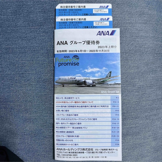 ANA(全日本空輸)(エーエヌエー(ゼンニッポンクウユ))のANA 優待券 チケットの乗車券/交通券(航空券)の商品写真