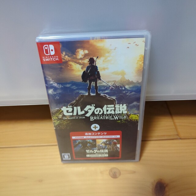 Nintendo Switch(ニンテンドースイッチ)のゼルダの伝説 ブレス オブ ザ ワイルド ＋ エキスパンション・パス Switc エンタメ/ホビーのゲームソフト/ゲーム機本体(家庭用ゲームソフト)の商品写真