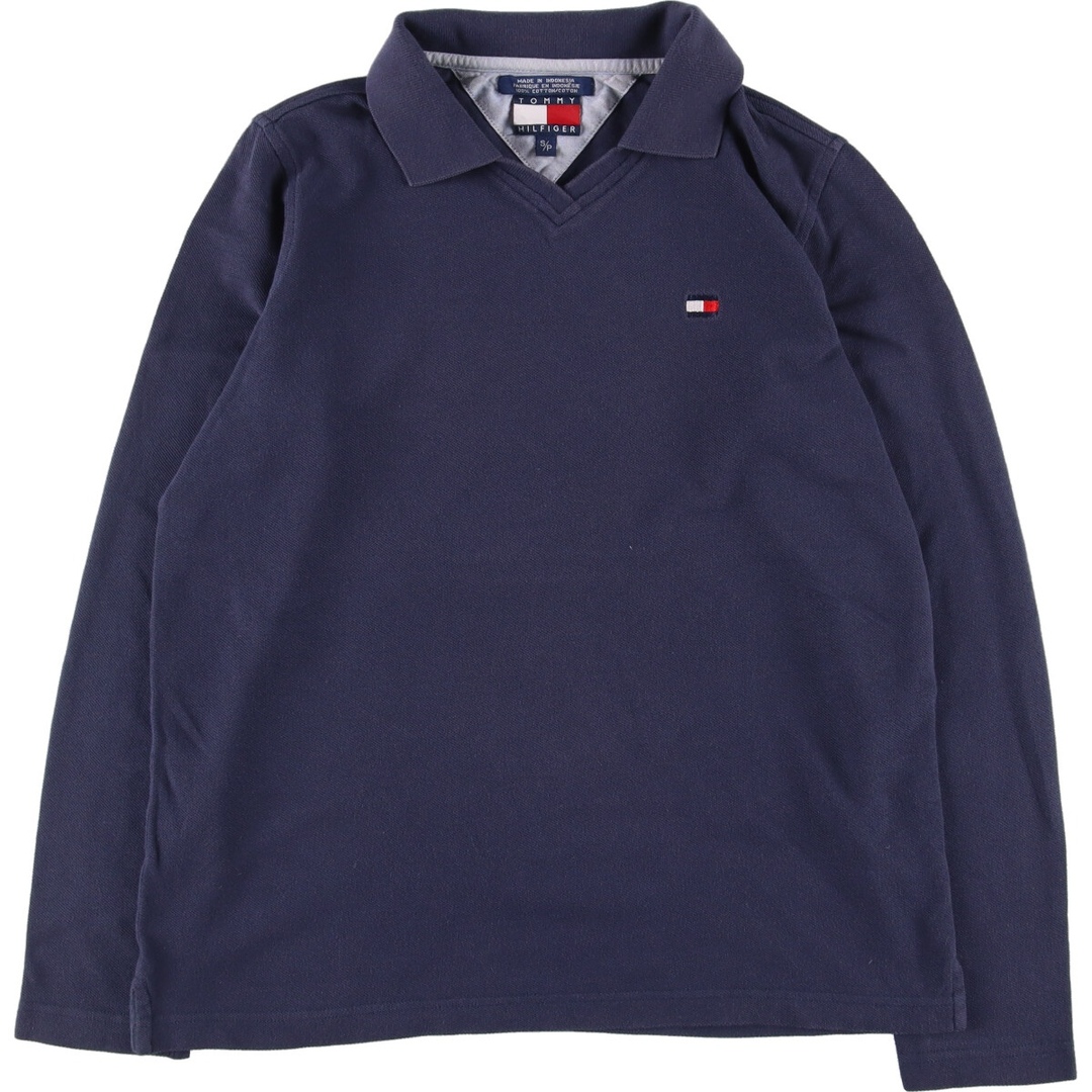 TOMMY HILFIGER(トミーヒルフィガー)の古着 90年代 トミーヒルフィガー TOMMY HILFIGER 長袖 ポロシャツ レディースS ヴィンテージ /eaa339943 レディースのトップス(ポロシャツ)の商品写真