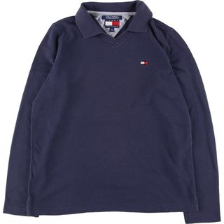 トミーヒルフィガー(TOMMY HILFIGER)の古着 90年代 トミーヒルフィガー TOMMY HILFIGER 長袖 ポロシャツ レディースS ヴィンテージ /eaa339943(ポロシャツ)