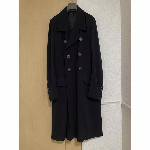 Rick Owens(リックオウエンス)のrick owens  officer coat リックオウエンス　コート メンズのジャケット/アウター(トレンチコート)の商品写真